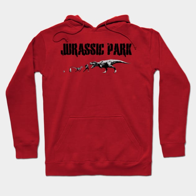 Evolution of Jurassic Park Hoodie by edgarascensao